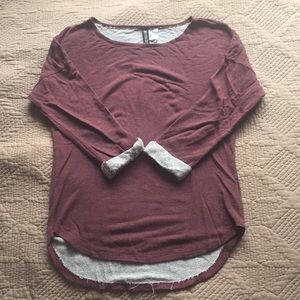 H&M Divided 3/4 sleeve tee